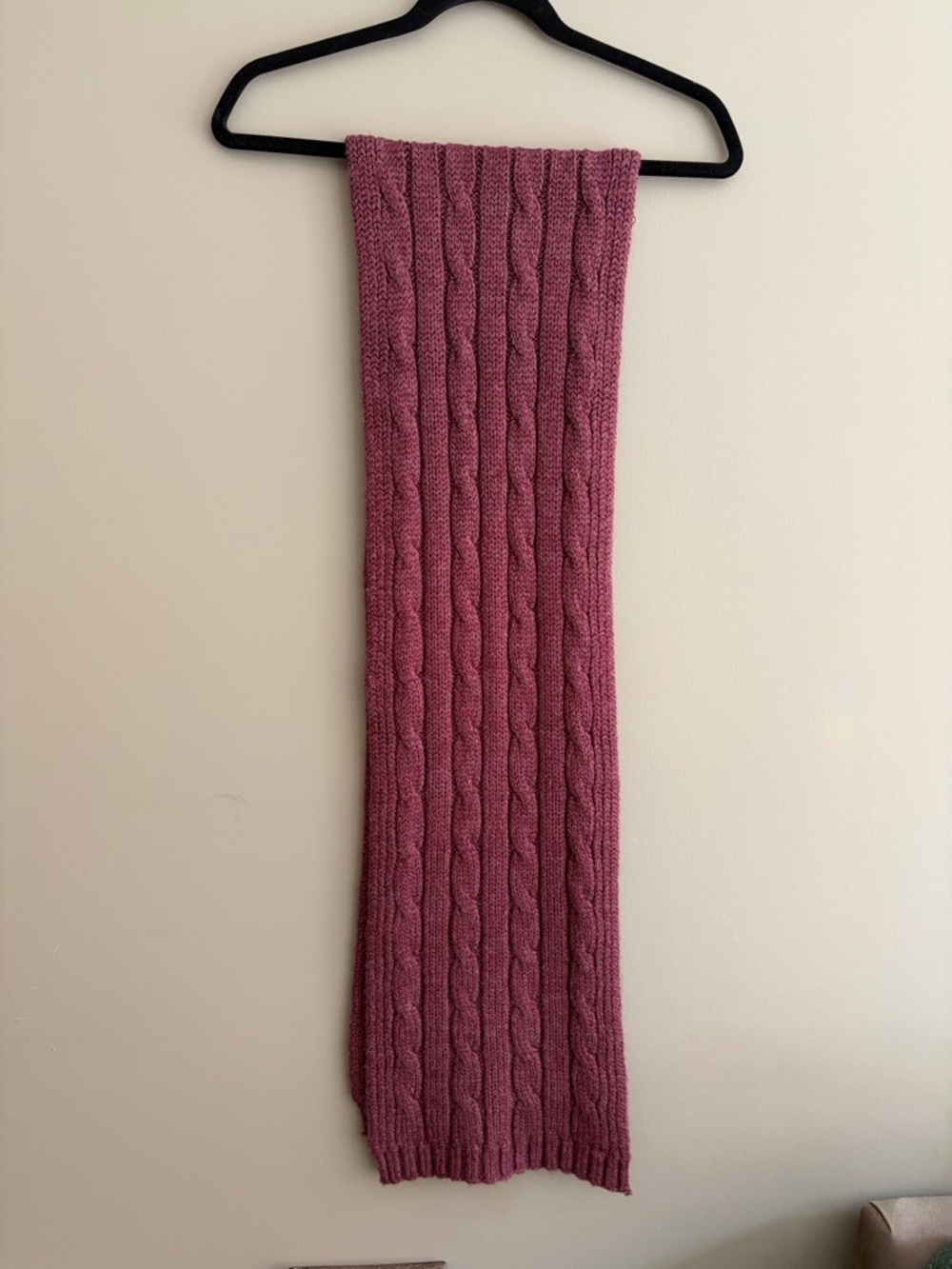RW&CO. Cable-Knit Scarf - Picture 3 of 7